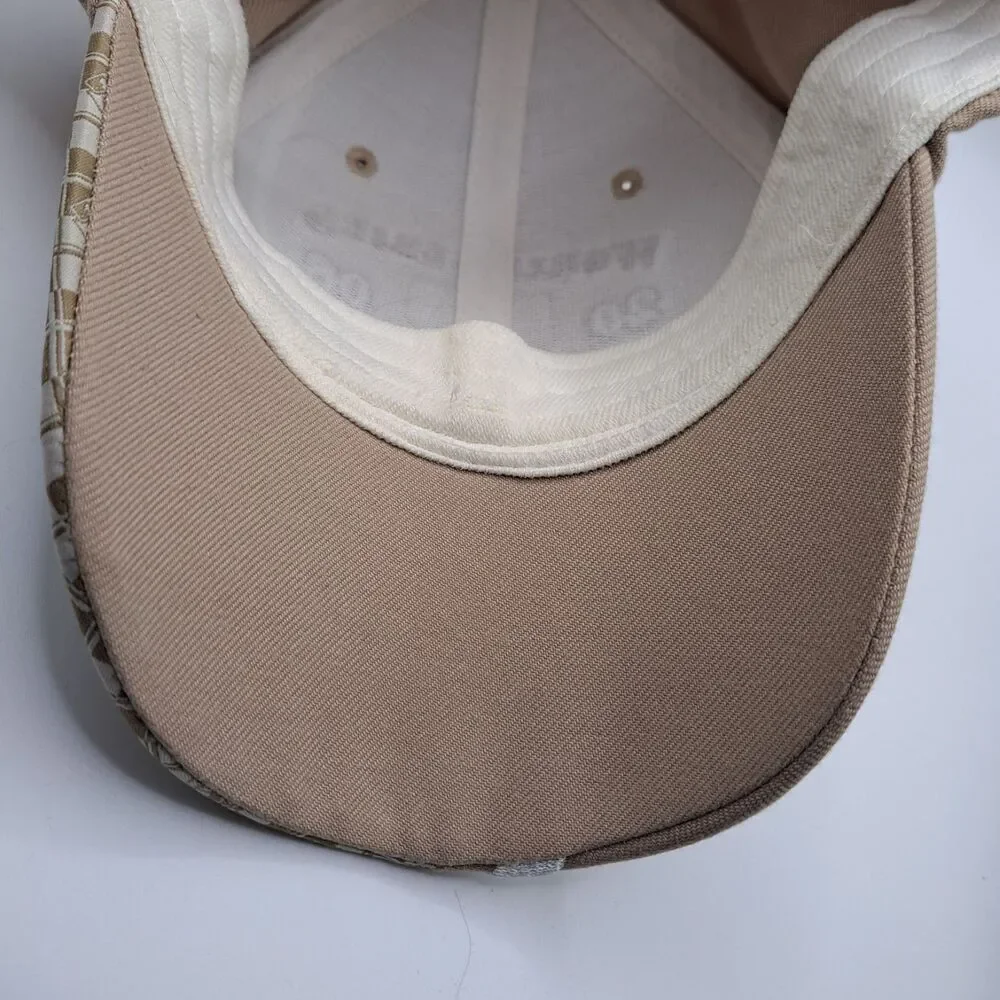 2008 Nike Philadelphia Phillies World Series Champions Hat Cap Tan White EUC‎